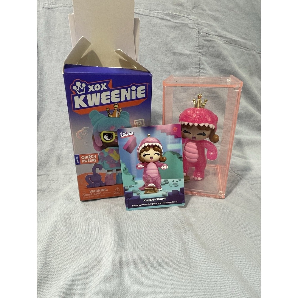 NEW Mystery Boxes XOX Kweenie Figure - Quirky Kweens Series - Kween of Rawr